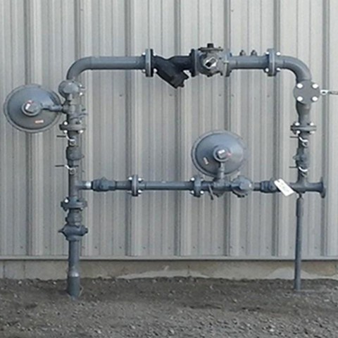 Fabricated Meter Set - Regulator